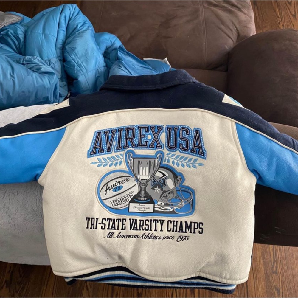 Avirex 2T Reversible Wool Mix Jacket